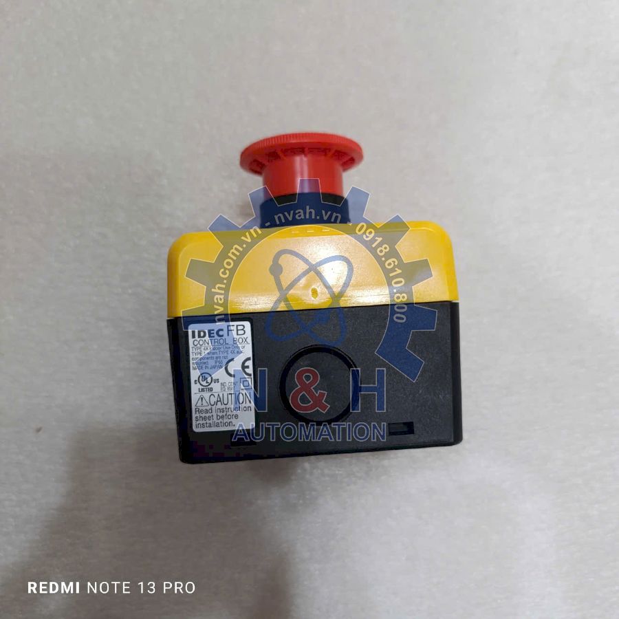 Nút Dừng Khẩn Cấp FB1W-HW1B-V402R - Ảnh 2