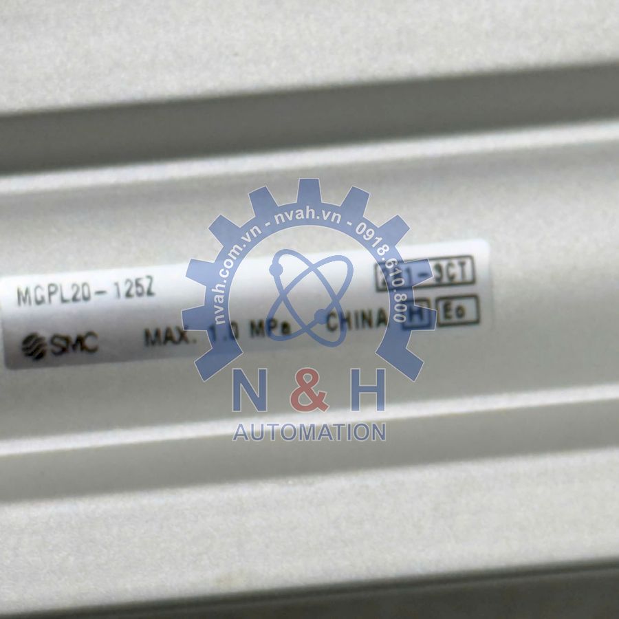 Xi Lanh Compact Dẫn Hướng MGPL20-125Z - Ảnh 2