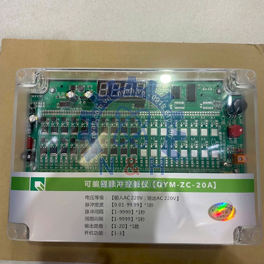 Bộ Điều Khiển Van Lọc Bụi QYM-ZC-20A
